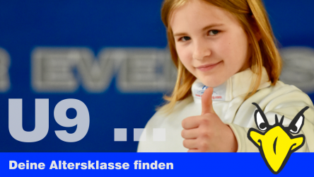 Altersklassen im Fechtsport